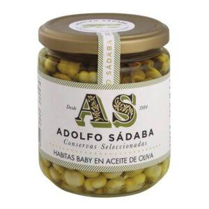 Bonet - Conservas Adolfo Sádaba - Habitas baby en aceite de oliva