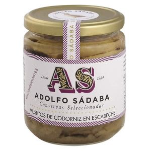 Bonet - Conservas Adolfo Sádaba - Muslitos de codorniz en escabeche